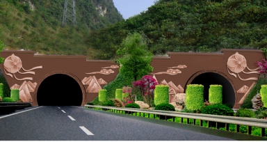 六寨至宜州高快公路邑好隧路